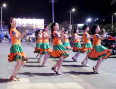 温州燕子广场舞缘的脚步 含背面和分解 自由舞36步