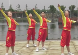 湘潭飞炫广场舞挑战了不起 团队演示 热情大方的中老年广场舞