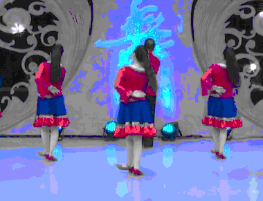 艺紫宁广场舞 香巴拉见证我们的爱 背面展示 音乐