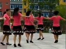 春花广场舞大中国含分解 圈圈舞 中四步