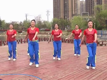 安徽绿茶飞舞广场舞 重要的事情说三遍 背面展示 音乐