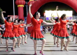 温州燕子广场舞天竺少女正面背面演示教学 印度舞