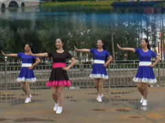 塔河蓉儿广场舞被你迷的快失忆正反面含教学 演唱：马健涛