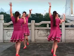 漓江飞舞广场舞人情味 双人对跳舞