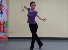 中国古典舞的身韵（二十三）《双晃手》短句训练