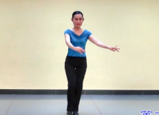 中国古典舞身韵（二十四）《圆场》短句训练