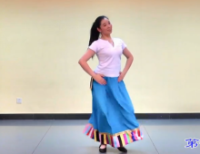 藏族舞蹈次仁拉索演示教学