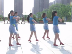 安徽绿茶飞舞广场舞草原情最重 简单欢快的中老年广场舞
