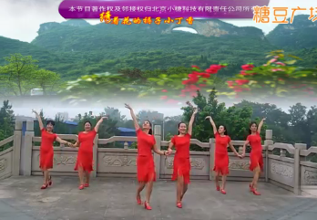 漓江飞舞原创《花花姑娘》双人对跳恰恰舞 视频舞曲