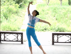 北京玉带之桥广场舞孔雀飞来正反面含教学 傣族舞蹈