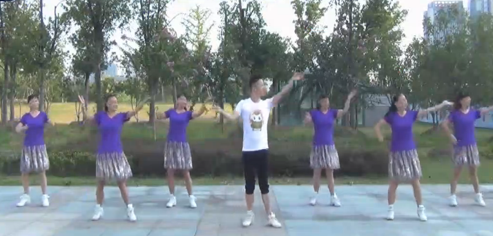 《重要的话说三遍》楠楠广场舞 口令教学视频