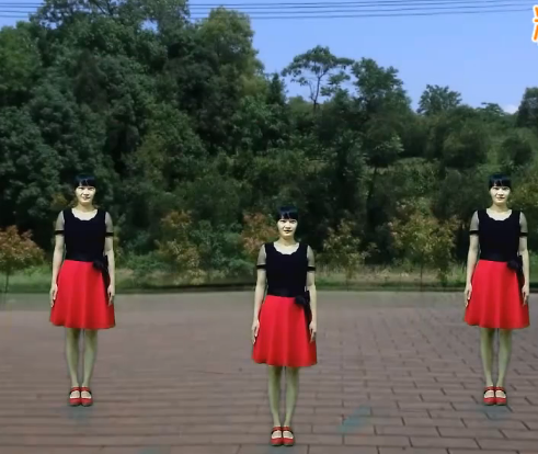 《来生愿做一朵莲》益馨广场舞 16步教学 视频