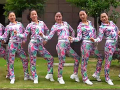 《中国最强音》杨丽萍广场舞原创活力健身操正背面分解教学