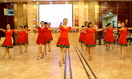 《我的玫瑰卓玛拉》温州燕子广场舞 正背面教学视频舞曲