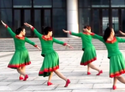 黄骅恋雪广场舞中华大花园正背面演示教学 视频舞曲