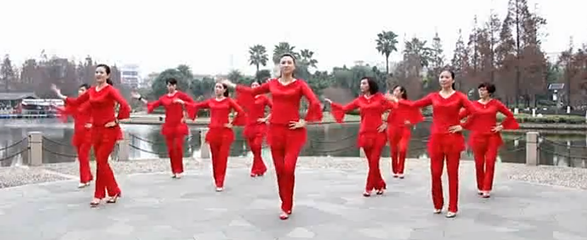 温州燕子广场舞 越跳越美舞蹈视频 分解动作教学16步