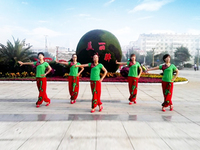 中国中国广场舞 黄骅恋雪广场舞 16步正反面演示分解教学
