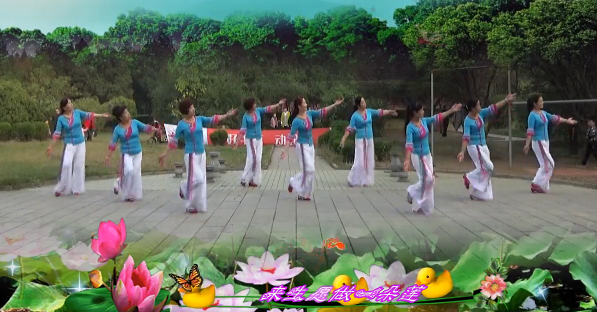 巩义宋陵广场舞 来生愿做一朵莲舞蹈视频 分解动作教学形体舞