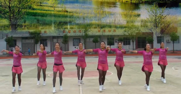 紫玫瑰广场舞 小狐仙舞蹈视频 分解动作教学