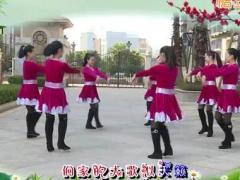 杨丽萍广场舞苗乡的侗寨请你来 原创民族舞圈圈舞附教学