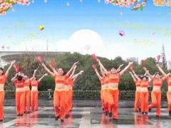 茉莉广场舞暖春＆跳到北京 原创16人变队形附教学