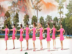 澄海春风广场舞 片片枫叶情舞蹈视频 分解动作教学