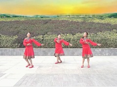 羽化广场舞科尔沁姑娘 演示视频