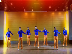 美久广场舞 福从中国来舞蹈视频 分解动作教学
