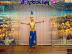 蝶恋习舞日记新达坂城的姑娘 新疆舞正反面演示
