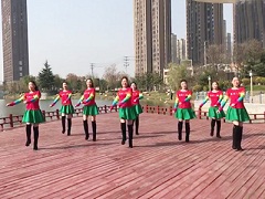绿茶飞舞广场舞爱疯了 原创动感健身舞慢动作教学