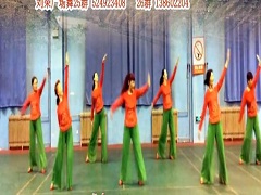 龙城依诺广场舞《小调情歌》视频