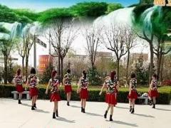 马背上的情歌水兵舞广场舞 青庆广场舞 原创团队演示附教学