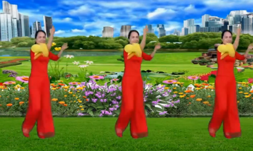 卢清秀广场舞《美丽的遇见》视频