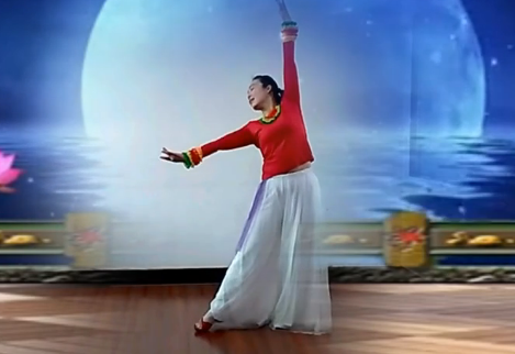 山东紫怡然广场舞《最远的你是我最近的爱》教学视频