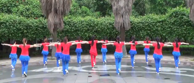 希望今天遇见你广场舞 柳州幸福广场舞 编舞:雨夜团体演示