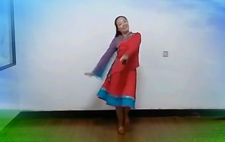 山东紫怡然广场舞《天籁之爱》教学视频
