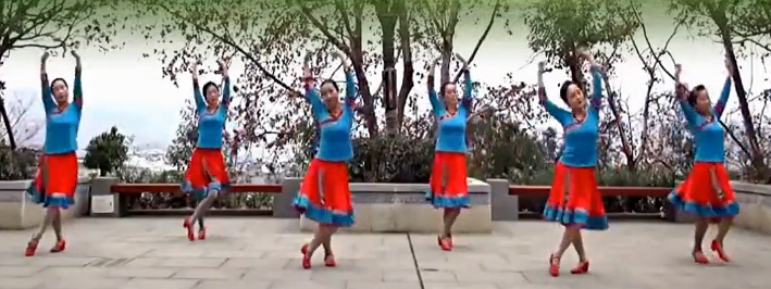 走近你神秘的西藏广场舞 四川风儿广场舞 原创编舞附教学