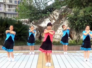 谢春燕广场舞《幸福的歌谣》教学视频