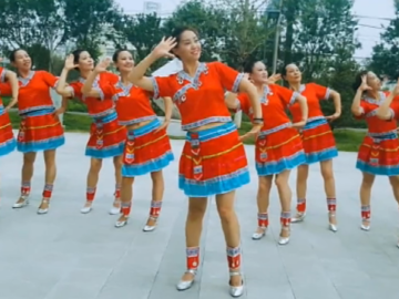 北京冬之雪广场舞多嘎多耶 原创民族舞附教学