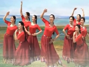 张春丽广场舞《卓玛我心中的一首歌》教学视频