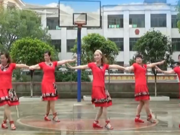 湘湘广场舞《隔壁的女孩》教学视频