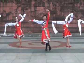 王子广场舞《小卓玛》教学视频