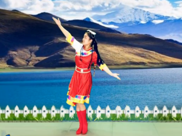 哈达广场舞 圆月如歌广场舞 原创藏族舞附教学