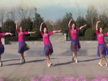 巩义春之花广场舞《欢乐的歌儿唱起来》教学视频