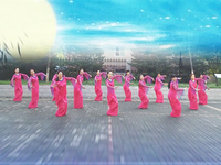 满月广场舞 安娜广场舞 团队正面演示