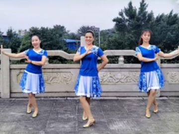 漓江飞舞广场舞《女人花开》教学视频