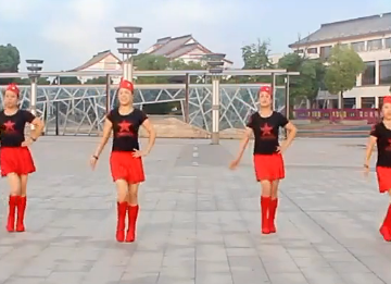 太湖一莲广场舞《我的玫瑰卓玛拉》视频
