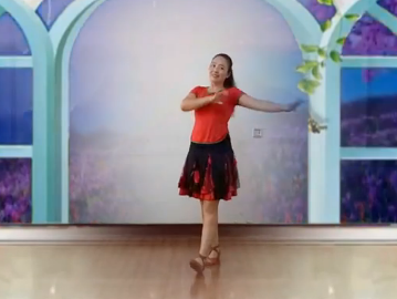 山东紫怡然广场舞《你是我的情意》教学视频