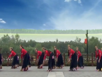 卓玛广场舞 添美广场舞 原创藏族舞附分解