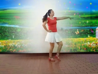 山东紫怡然广场舞《我的蒙古马》教学视频